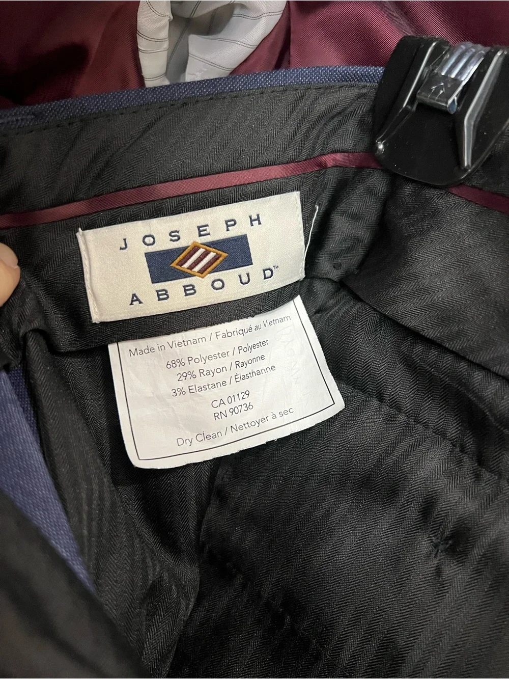Joseph Abboud Boys' Navy Blue Blazer and Pants Set